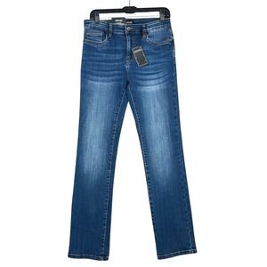 MikuRi Denim Jeans Size 9/29 Dark Wash Pockets Slim‎ Fit Casual Comfortable